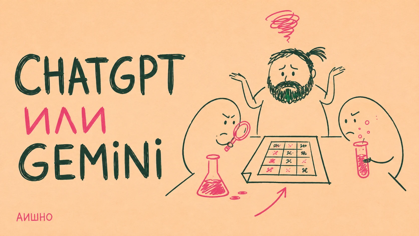 ChatGPT или Gemini: как сравнить помощников на одном рабочем файле