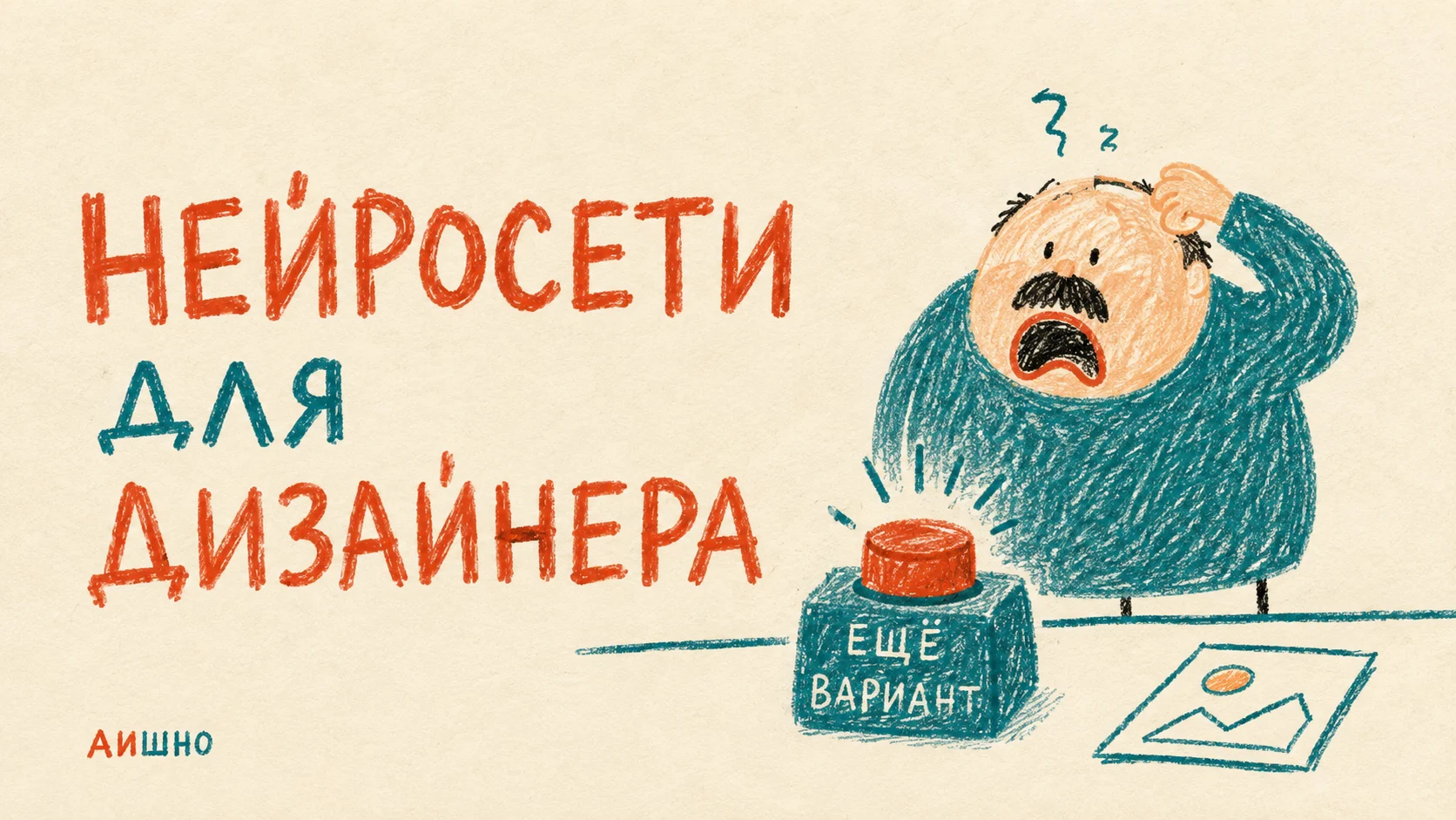 Нейросети для дизайнера: как остановить кнопку «ещё вариант»
